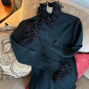 MORGAN DE TOI Pullover Shirt w/ Fringe